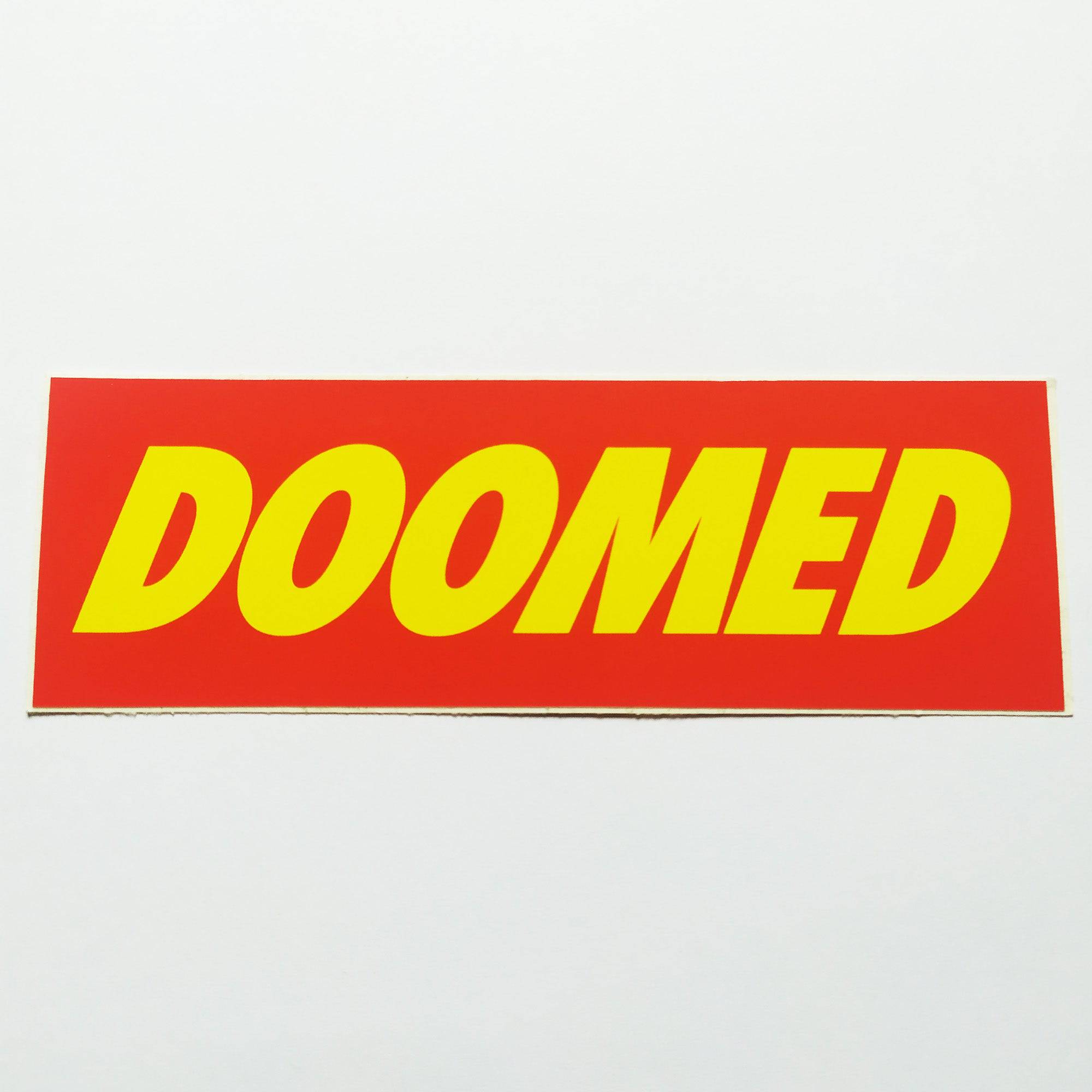 Doomed BMX Stickers