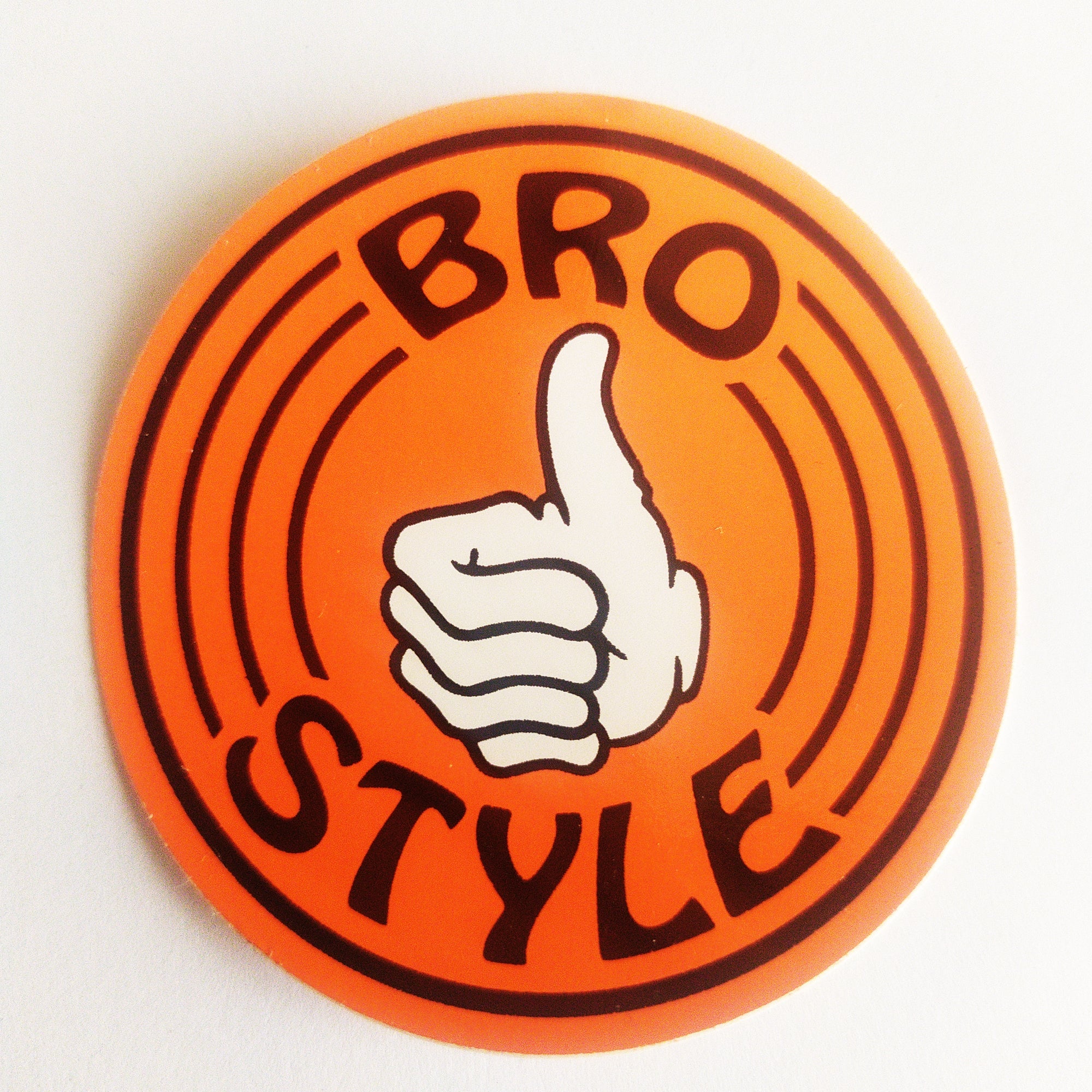 Bro Style Skateboard Stickers