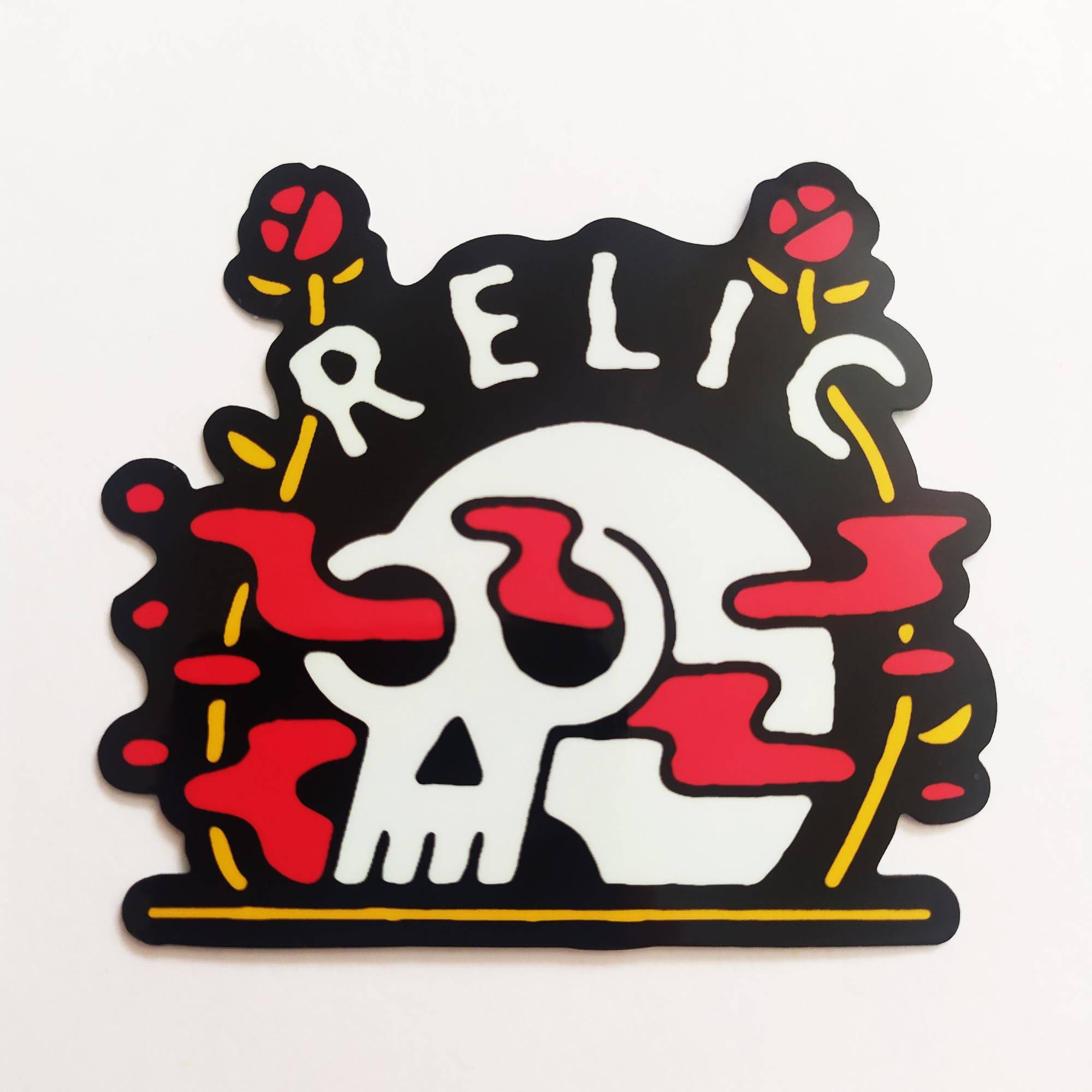 Relic BMX Stickers