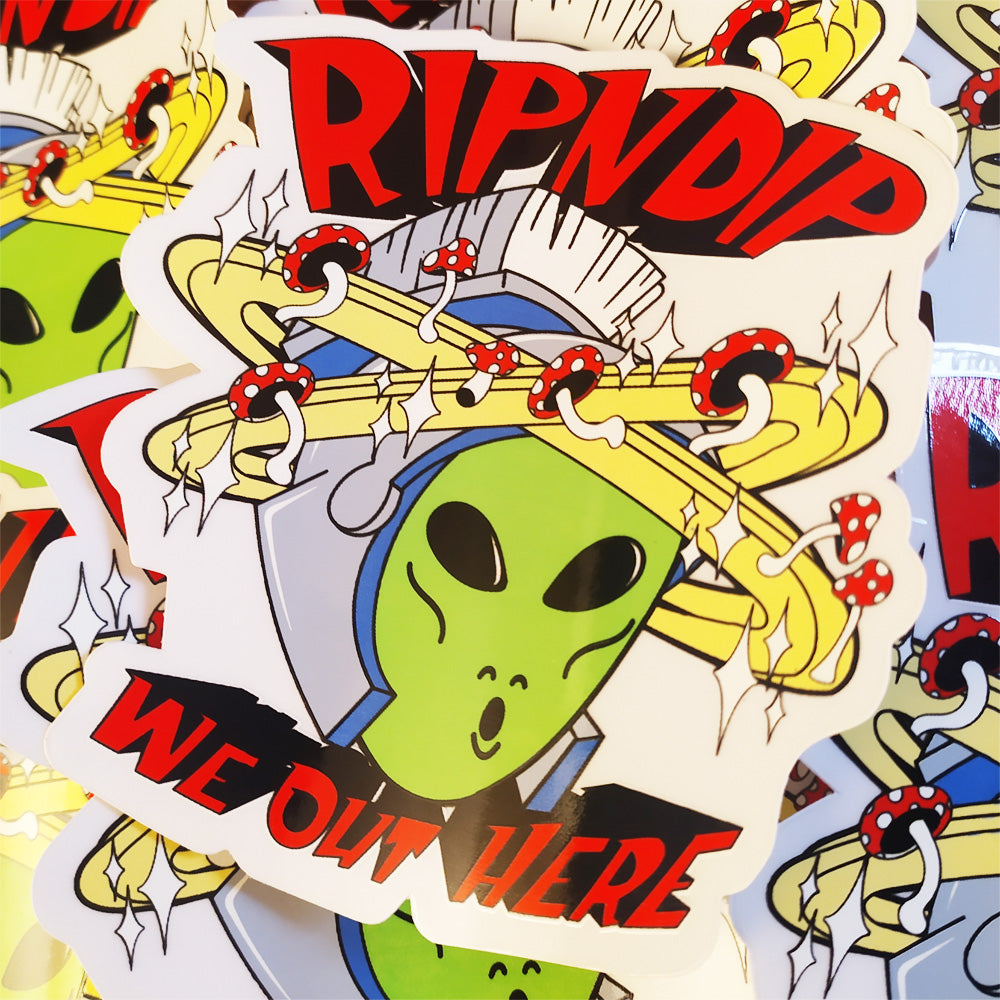 RIPNDIP Skateboard Stickers