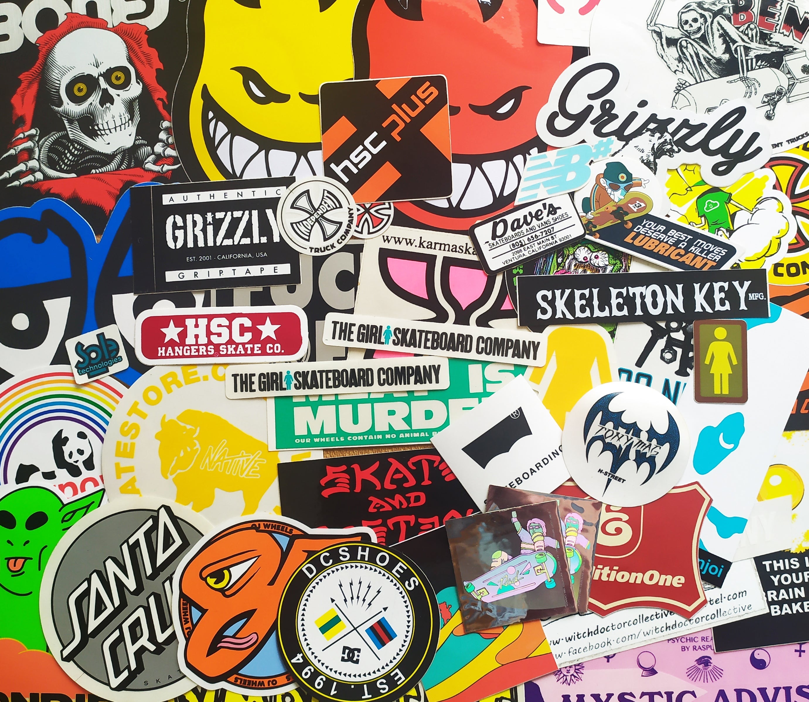 🛹 Best-Selling Skate Stickers – Top Brands, Iconic Designs, Skater-Approved