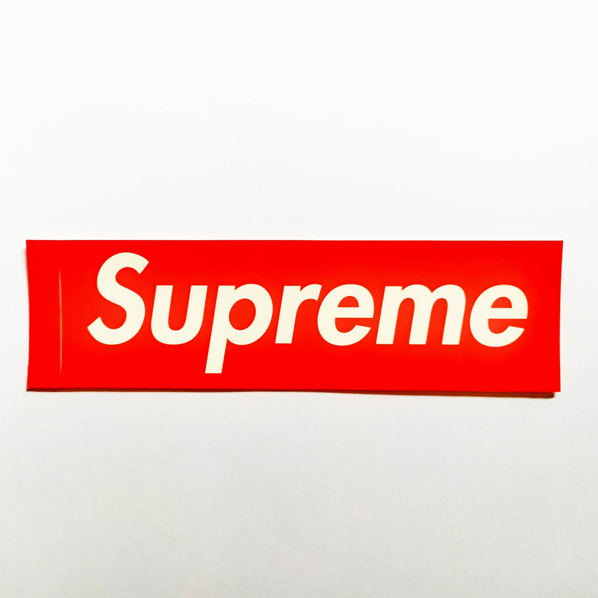 Official Supreme Skate Stickers