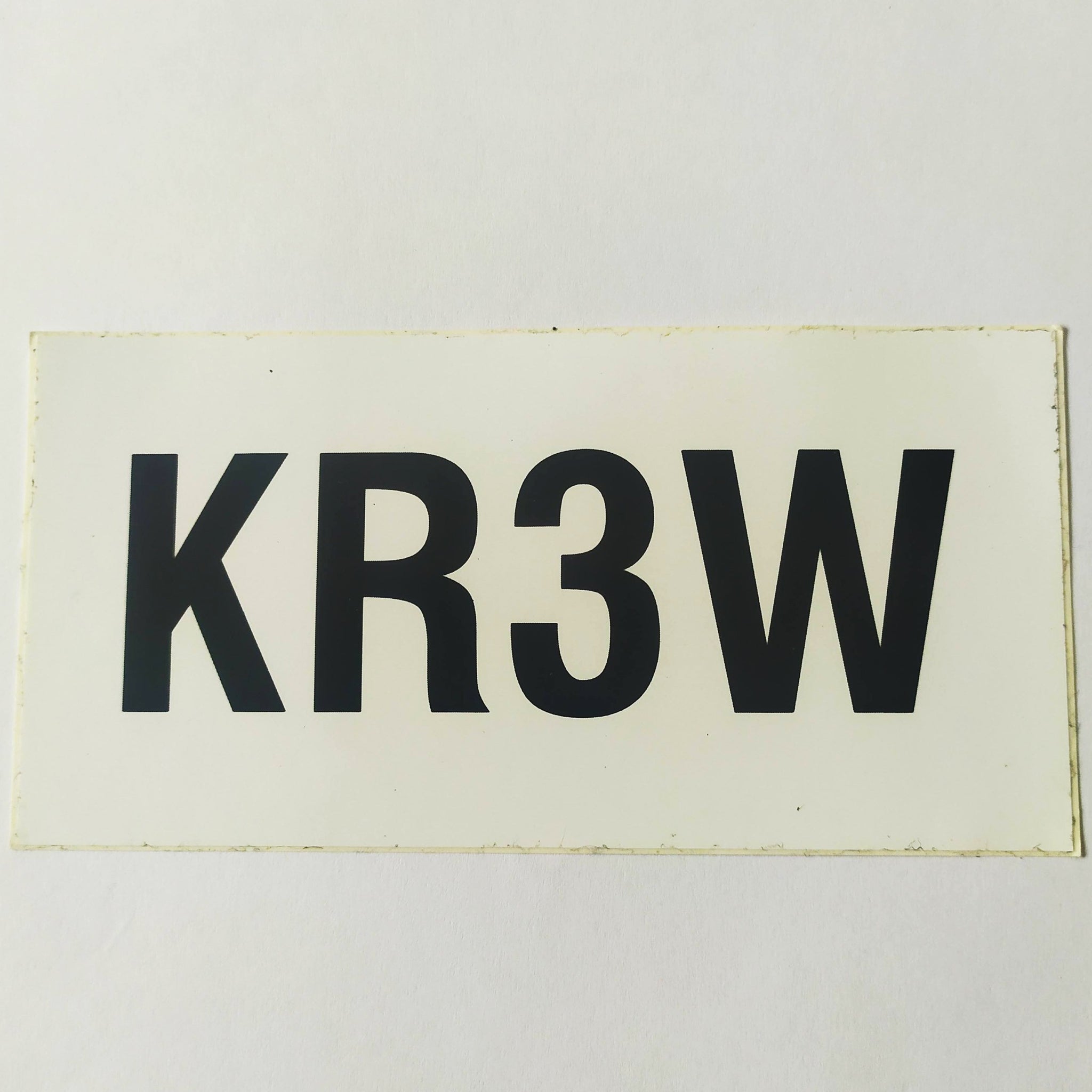 KR3W Skateboard Sticker - SkateboardStickers.com