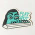 Flatspot Skate Shop Skateboard Sticker - SkateboardStickers.com