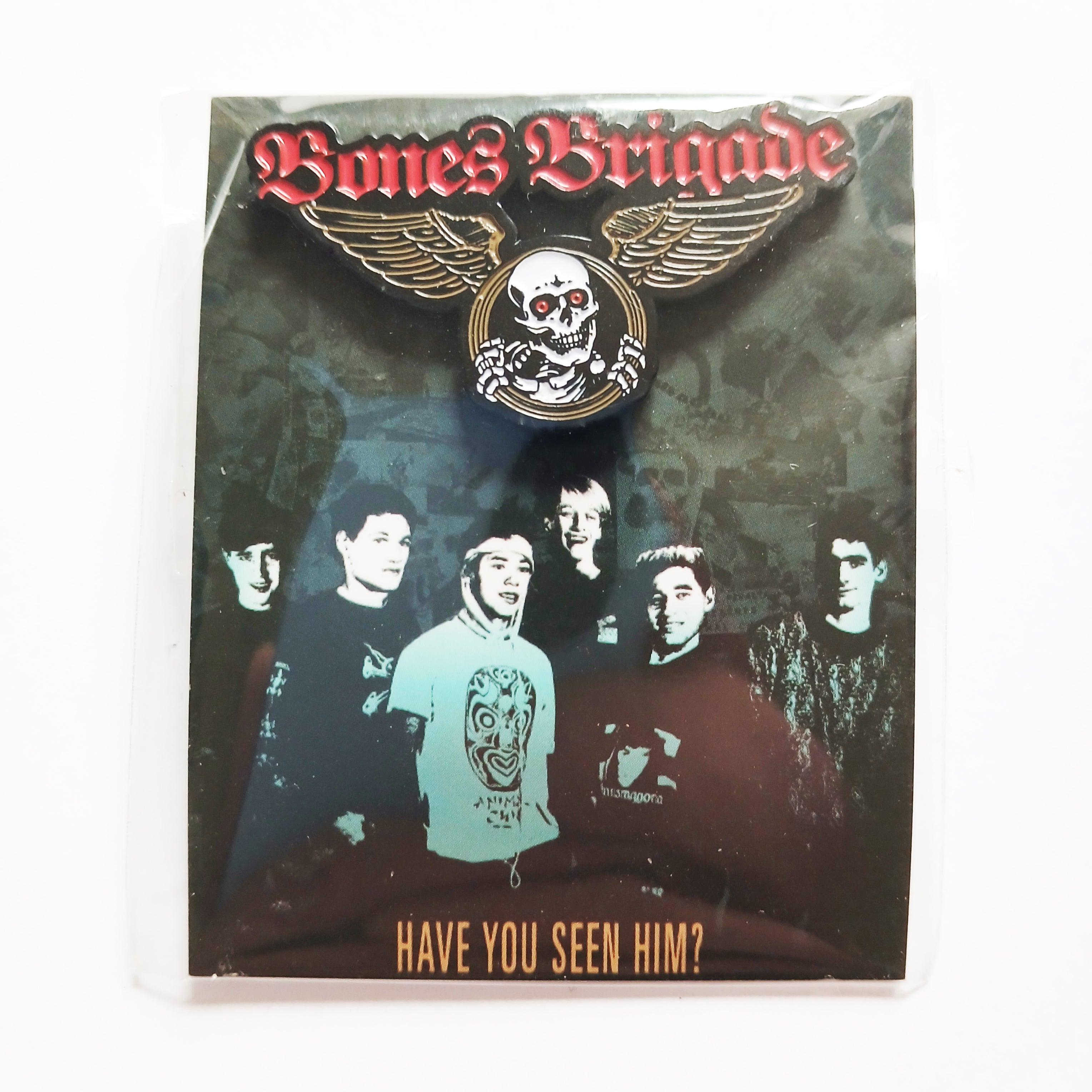 Powell Peralta, Bones Brigade Winged Ripper Lapel Pin - SkateboardStickers.com