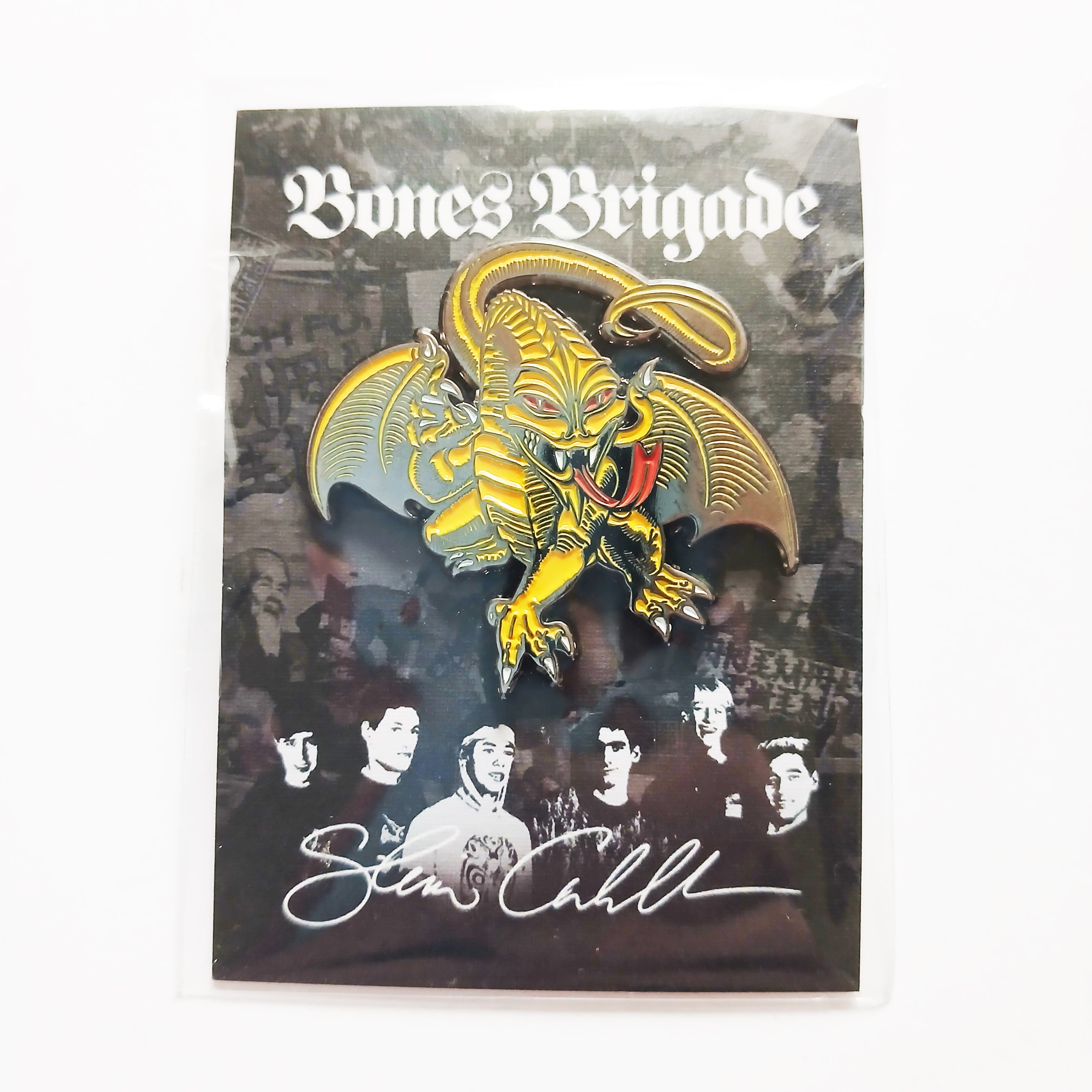 Powell Peralta, Bones Brigade Steve Caballero Lapel Pin - SkateboardStickers.com