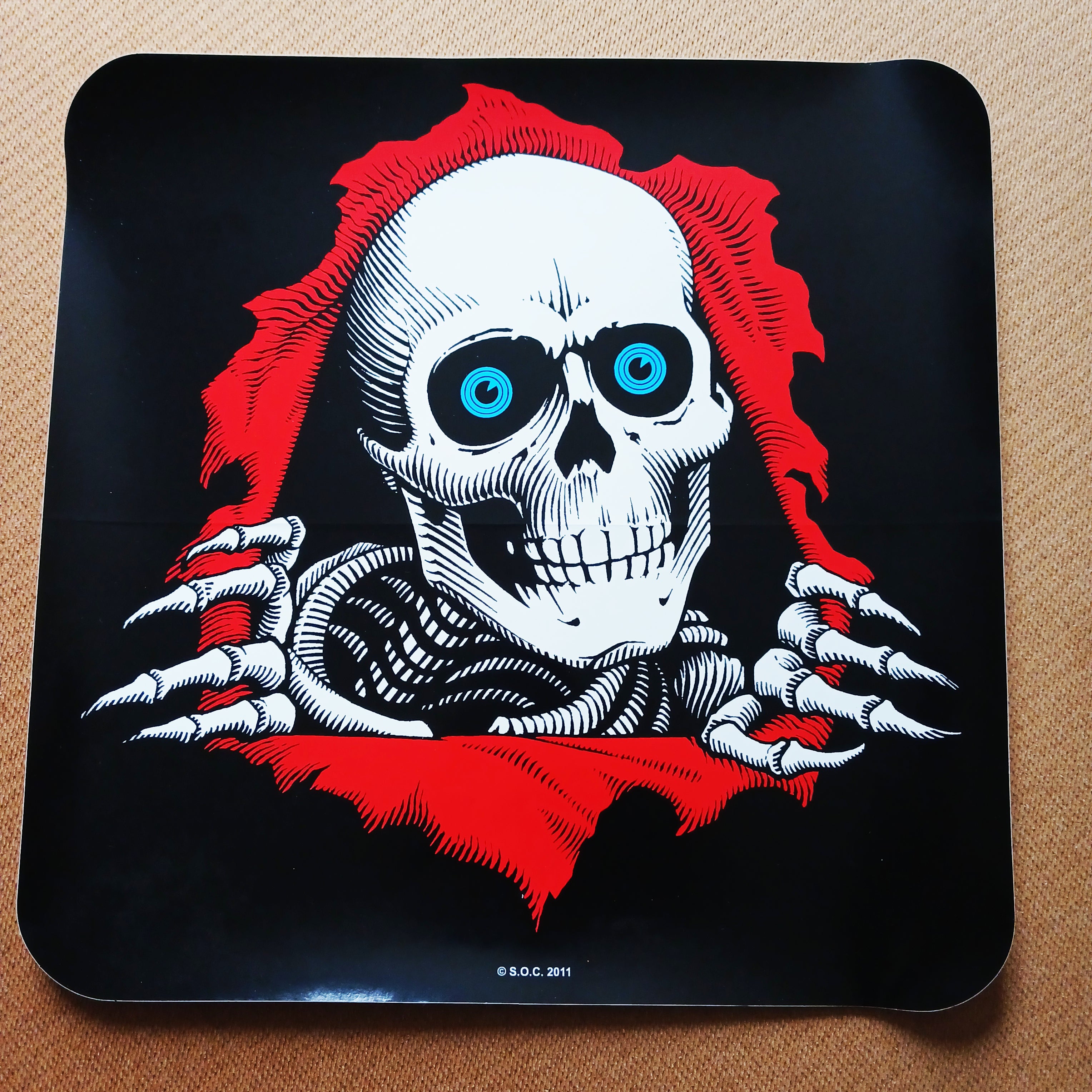 Powell Peralta - Large/Ramp Ripper Sticker - SkateboardStickers.com