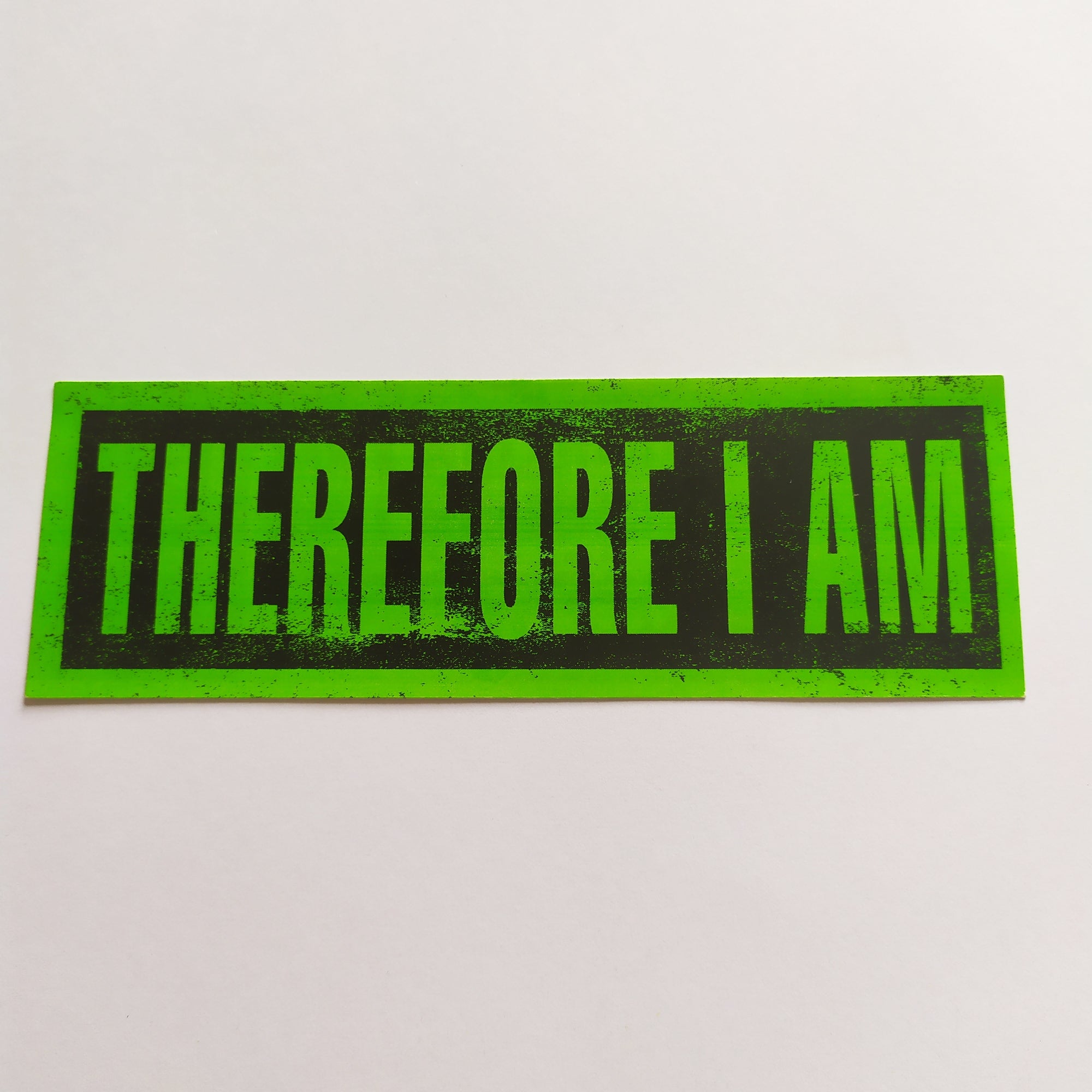 Therefore I Am - The Sound Of Music Lives Sticker - SkateboardStickers.com