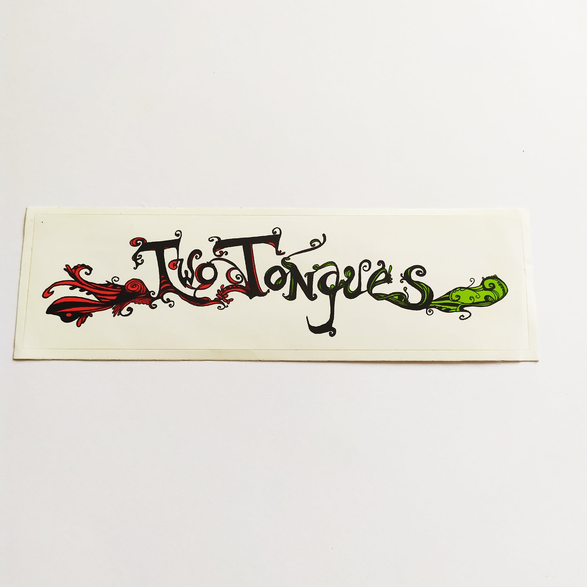 Two Tongues Music Sticker - SkateboardStickers.com