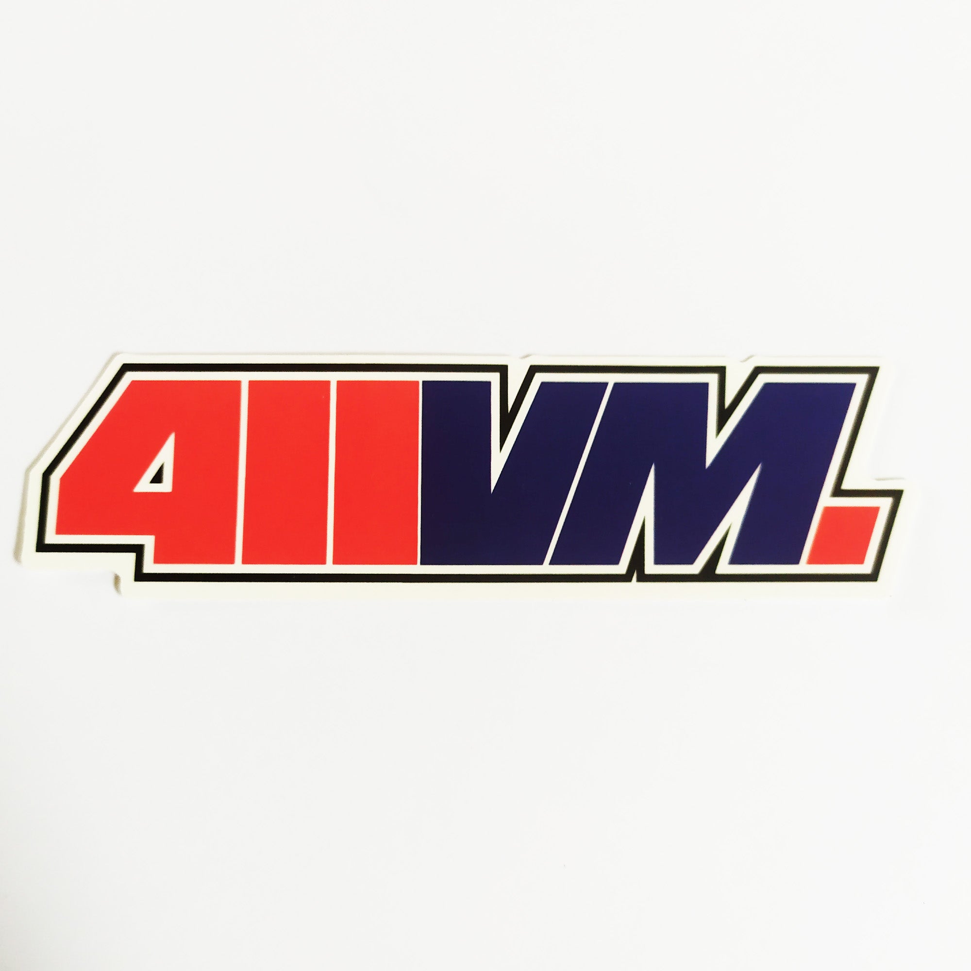 411 Skateboard Video Magazine Sticker