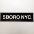 5Boro NYC Skate Sticker - SkateboardStickers.com