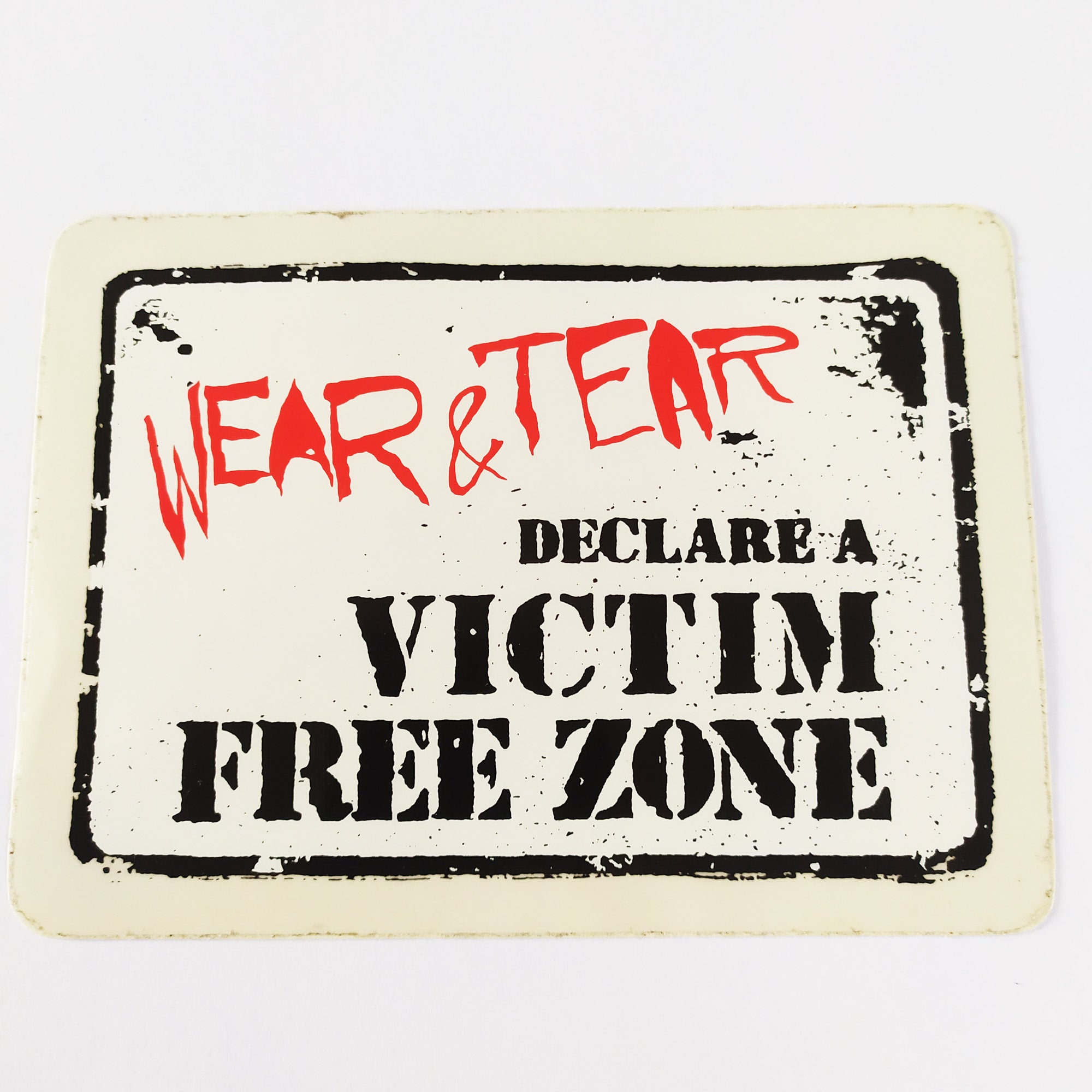 Wear & Tear Skateboard Sticker