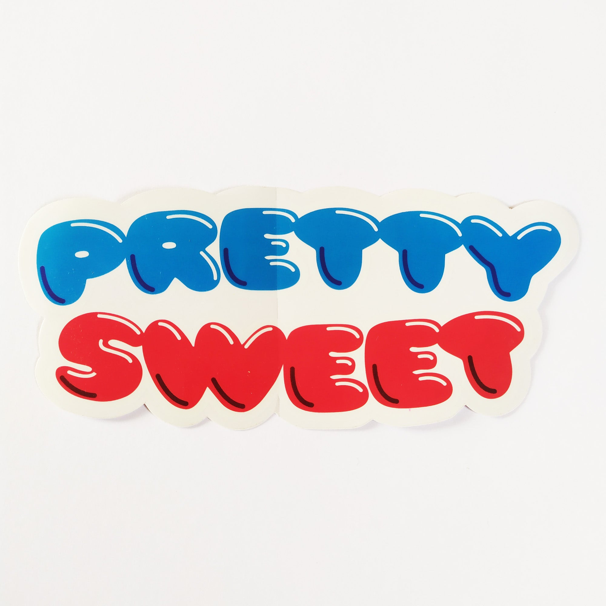 Girl / Chocolate Pretty Sweet Skateboard Sticker