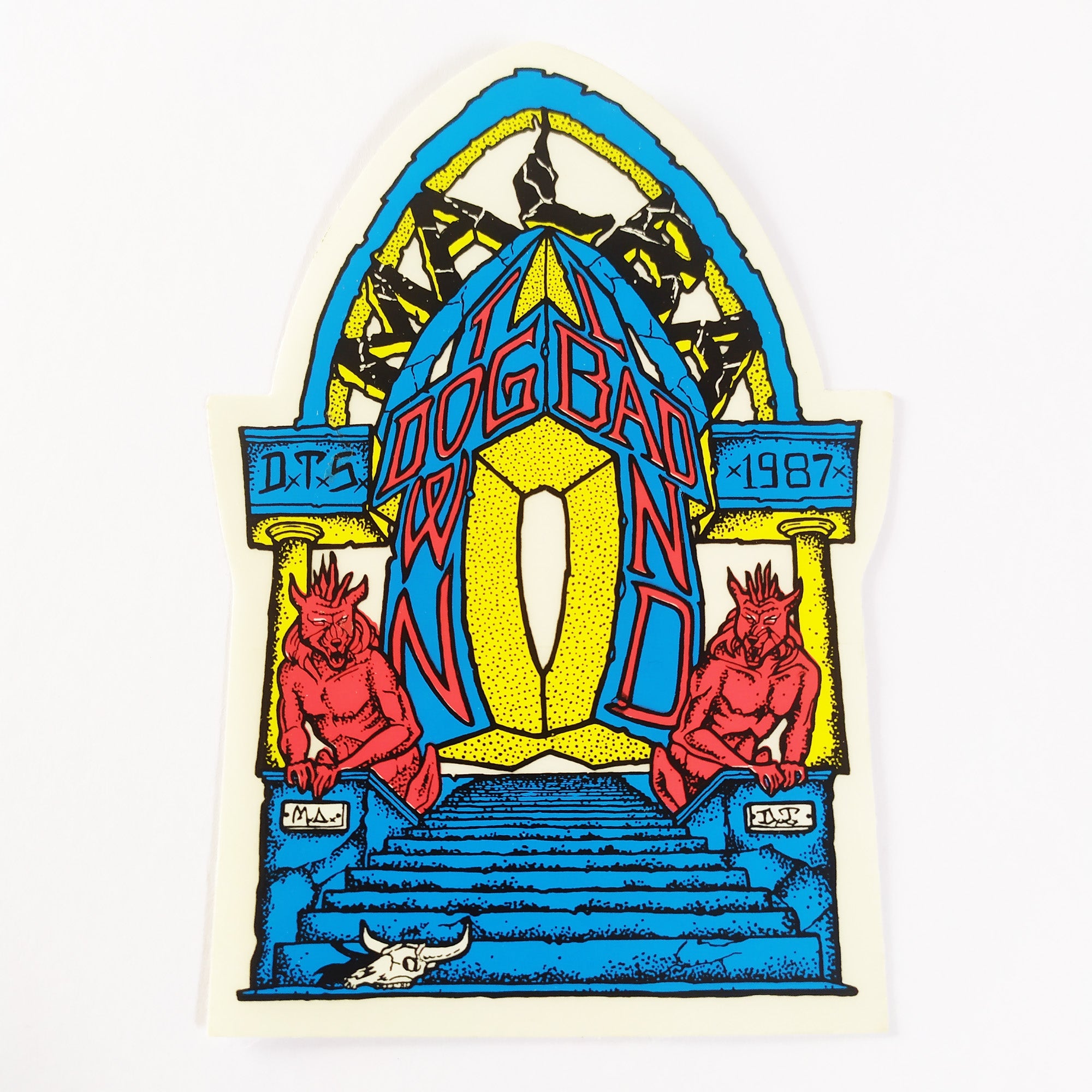 Dogtown Malba Old School Skateboard Sticker