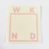 WKND Skateboard Sticker - SkateboardStickers.com