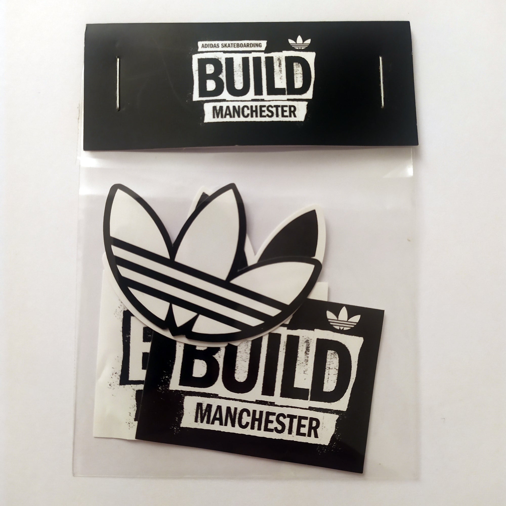 Adidas Skateboarding X Build Manchester Skate Sticker Pack