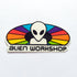 Alien Workshop Skateboard Sticker - Spectrum - 9cm across approx - SkateboardStickers.com