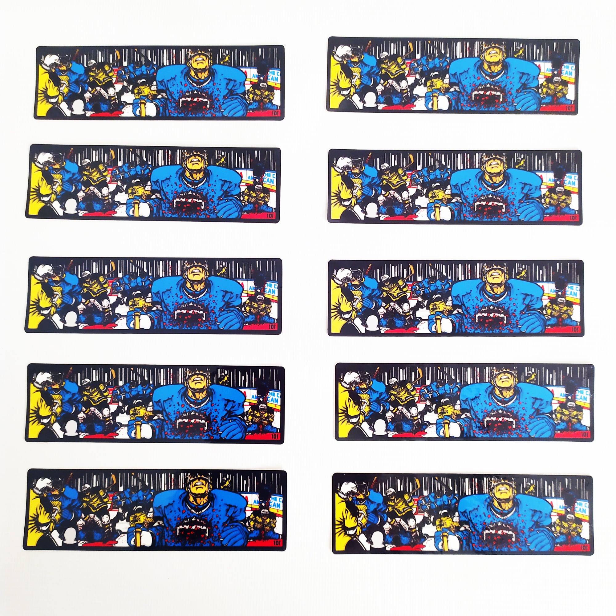 101 Skateboards Koston Hockey Sticker Pack Bundle - SkateboardStickers.com