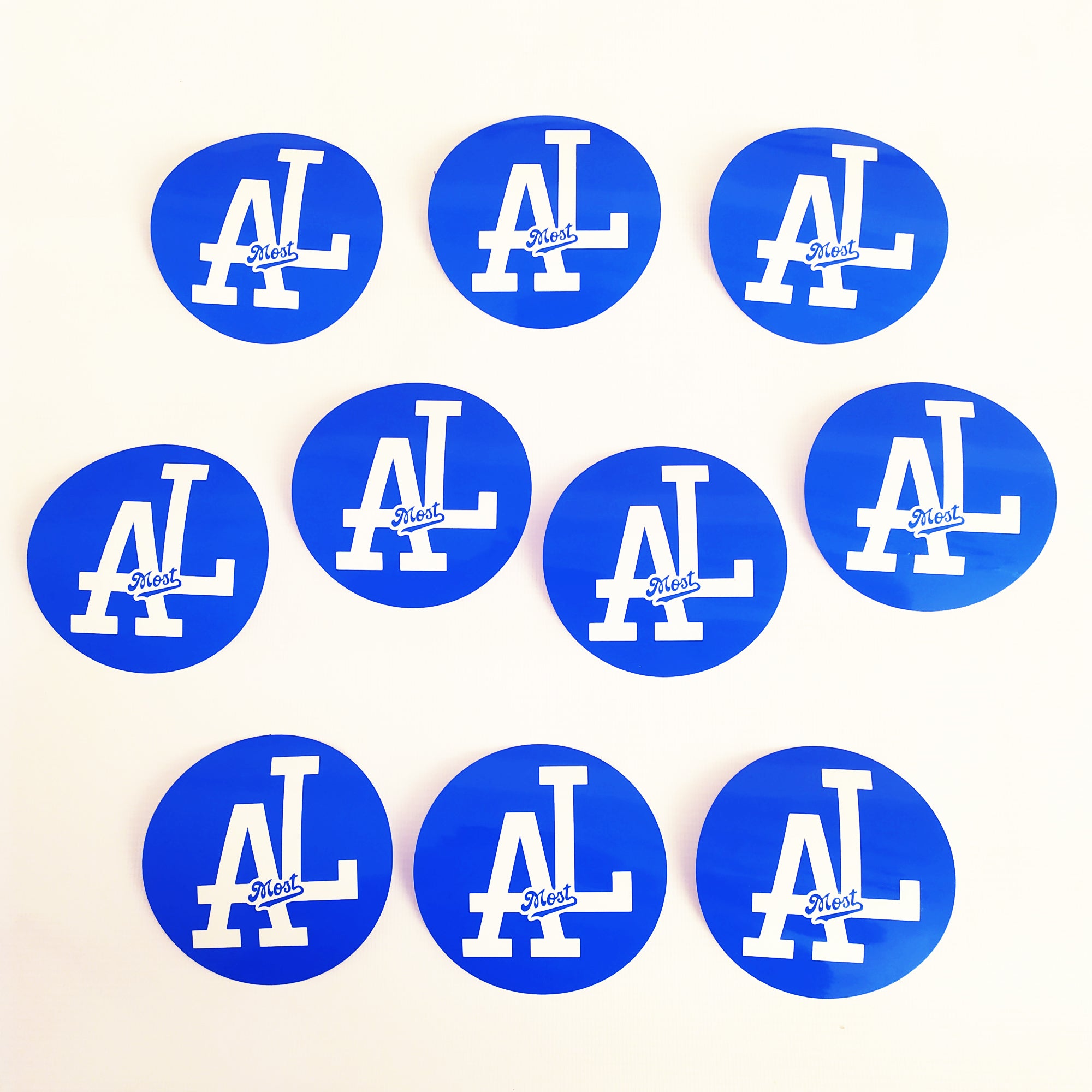 Almost Skateboards "AL Most" Sticker Pack Bundle - SkateboardStickers.com