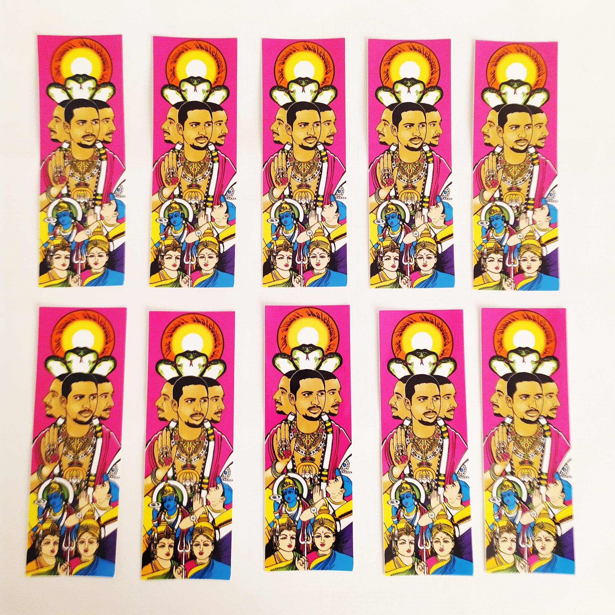 Almost Skateboards Youness Amran Sticker Pack Bundle - SkateboardStickers.com