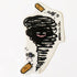 Almost Skateboard Sticker "Fury" by Jean Jullien -12cm high approx - SkateboardStickers.com