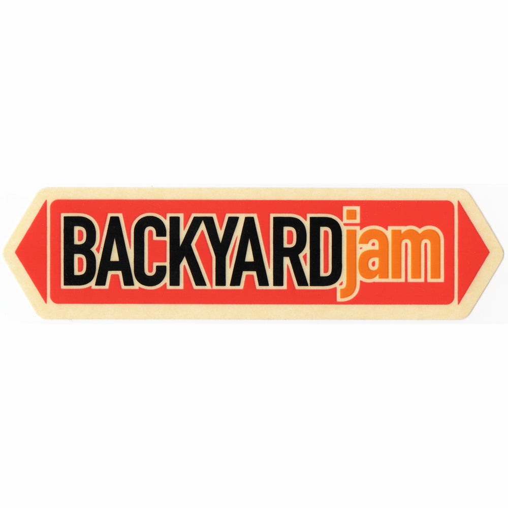 Backyard Jam BMX Sticker / Decal