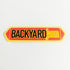 Backyard Jam Classic Logo BMX Sticker / Decal - 13.5cm across approx. - SkateboardStickers.com
