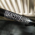 Backyard Jam BMX Sticker / Decal - white outline logo - SkateboardStickers.com