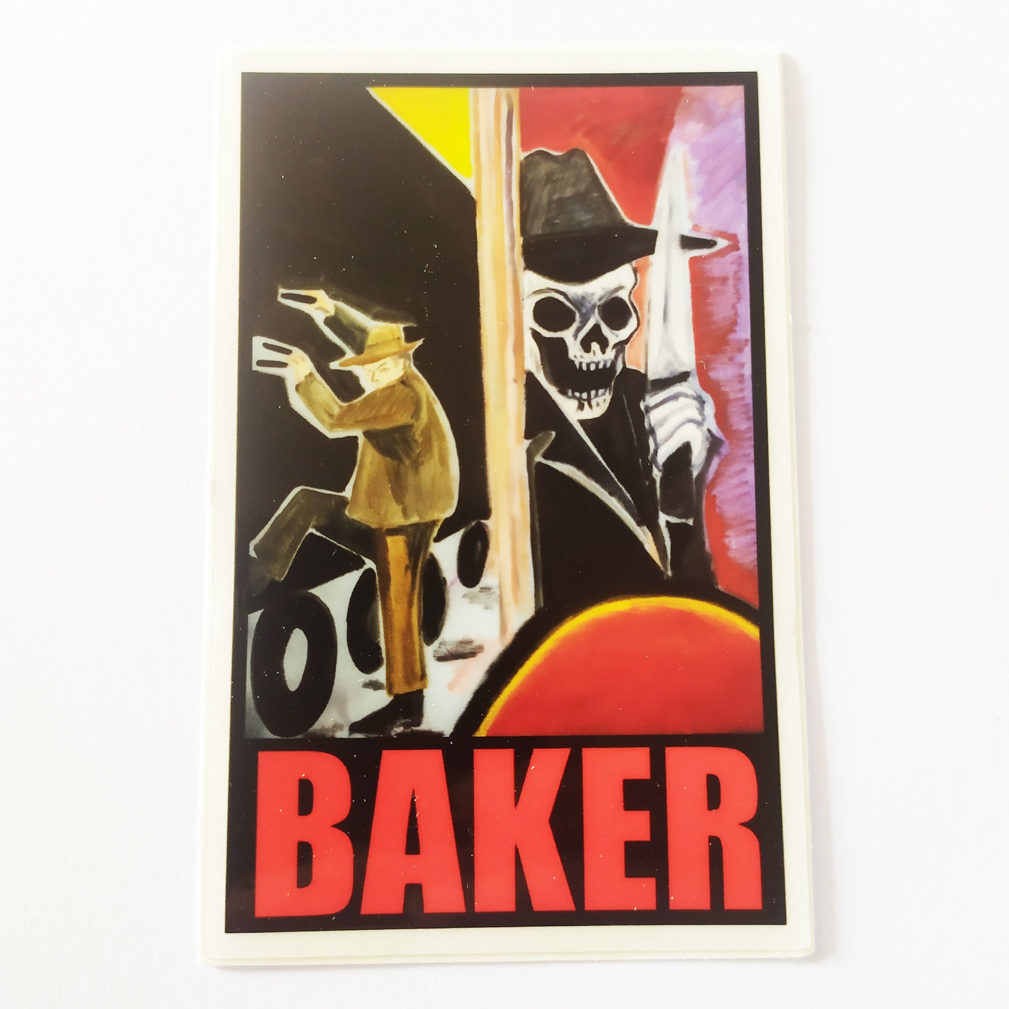 Baker Skateboards Sticker - SkateboardStickers.com