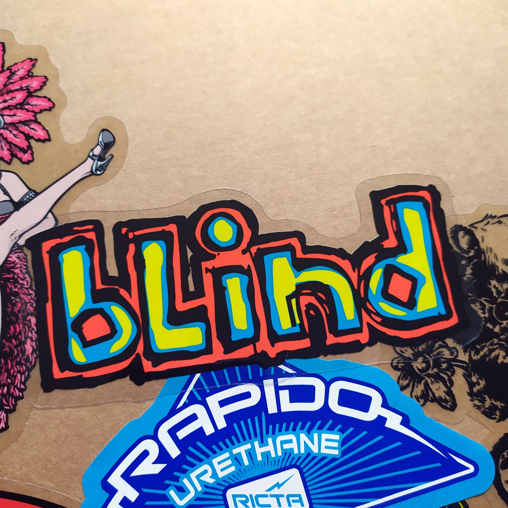 Blind Skateboards - Classic Logo Skateboard Sticker - SkateboardStickers.com