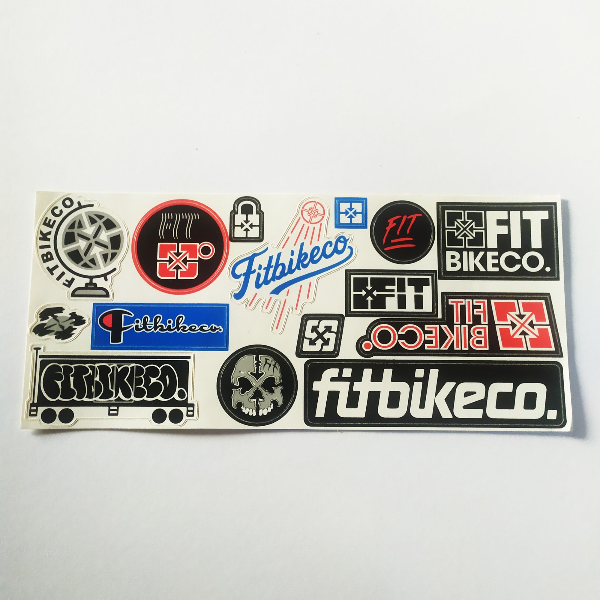 Fit Bike Co. BMX Sticker / Decal Sheet 2022 - 15 Stickers