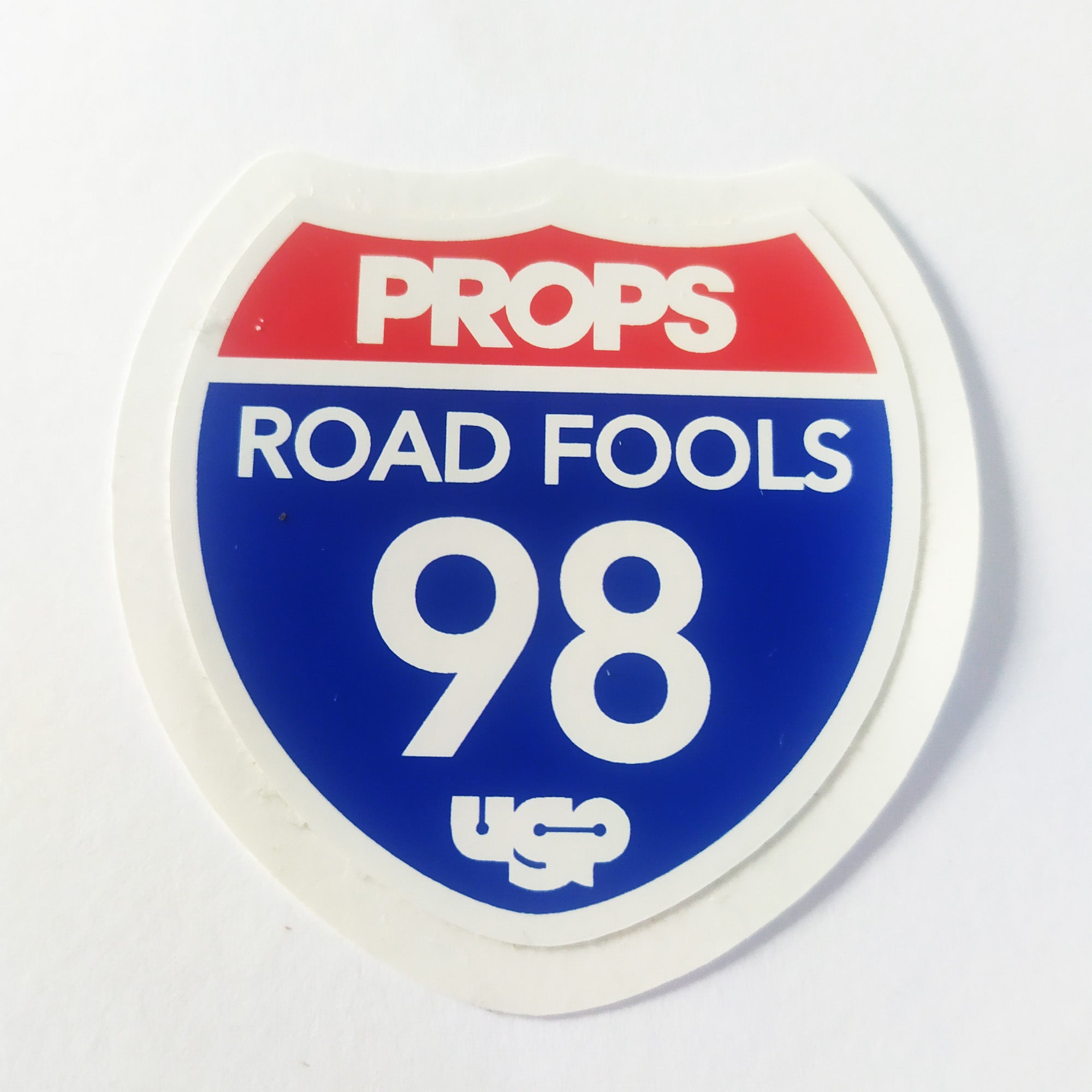 Props BMX Video Magazine Road Fools Sticker