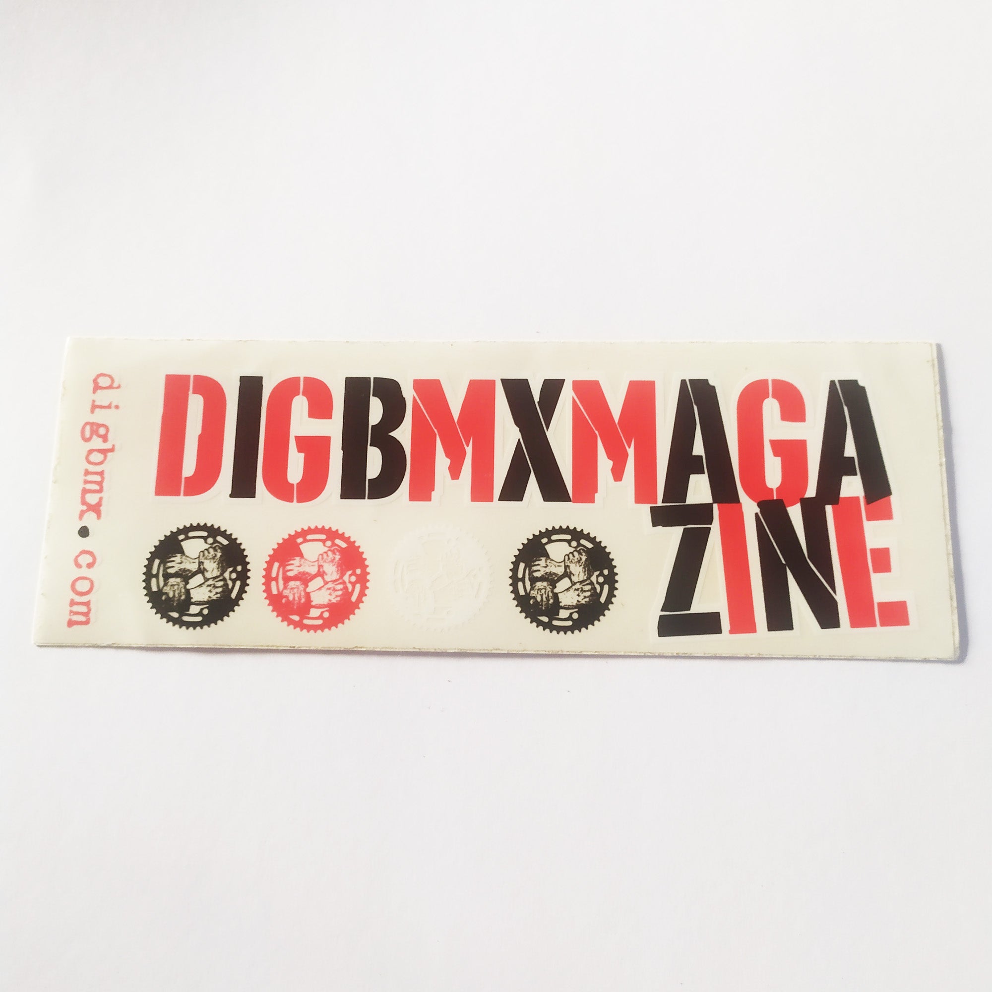Dig BMX Sticker - SkateboardStickers.com