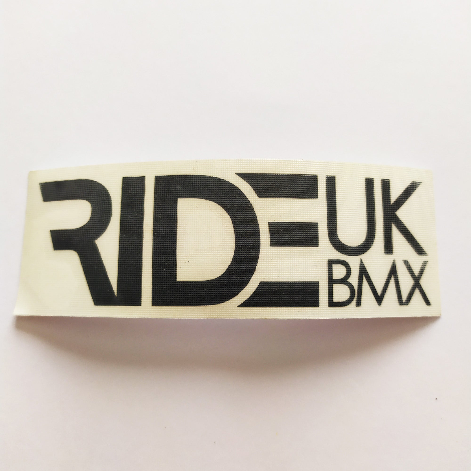 Ride BMX Magazine RUB-ON Sticker - SkateboardStickers.com