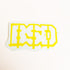 BSD BMX Sticker / Decal - 7cm across approx - SkateboardStickers.com