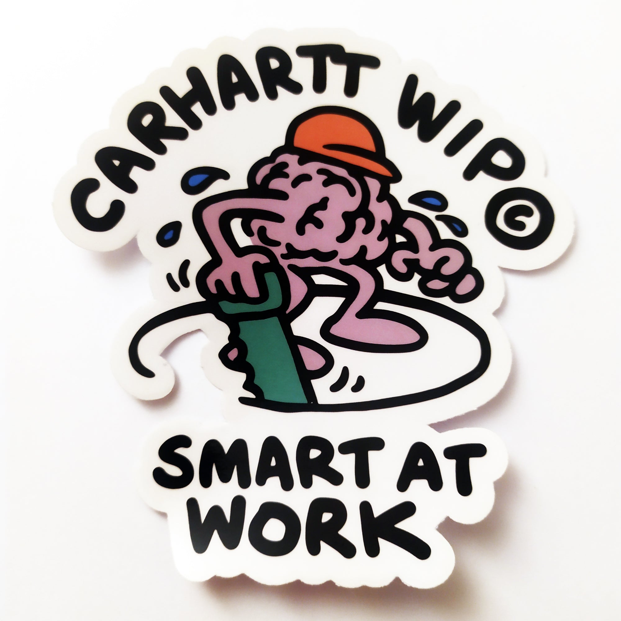 Carhartt Work in Progress (WIP) Skate Sticker