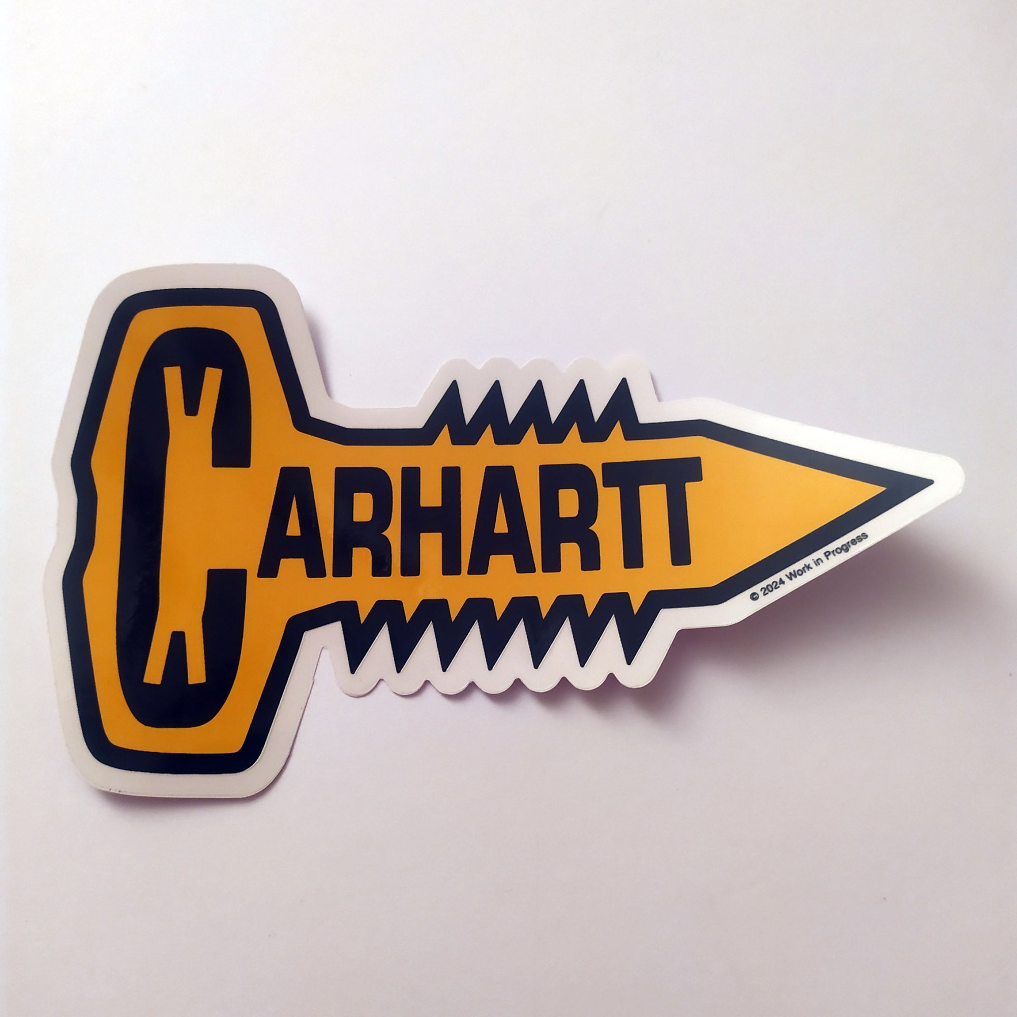 Carhartt Work in Progress (WIP) Skate Sticker