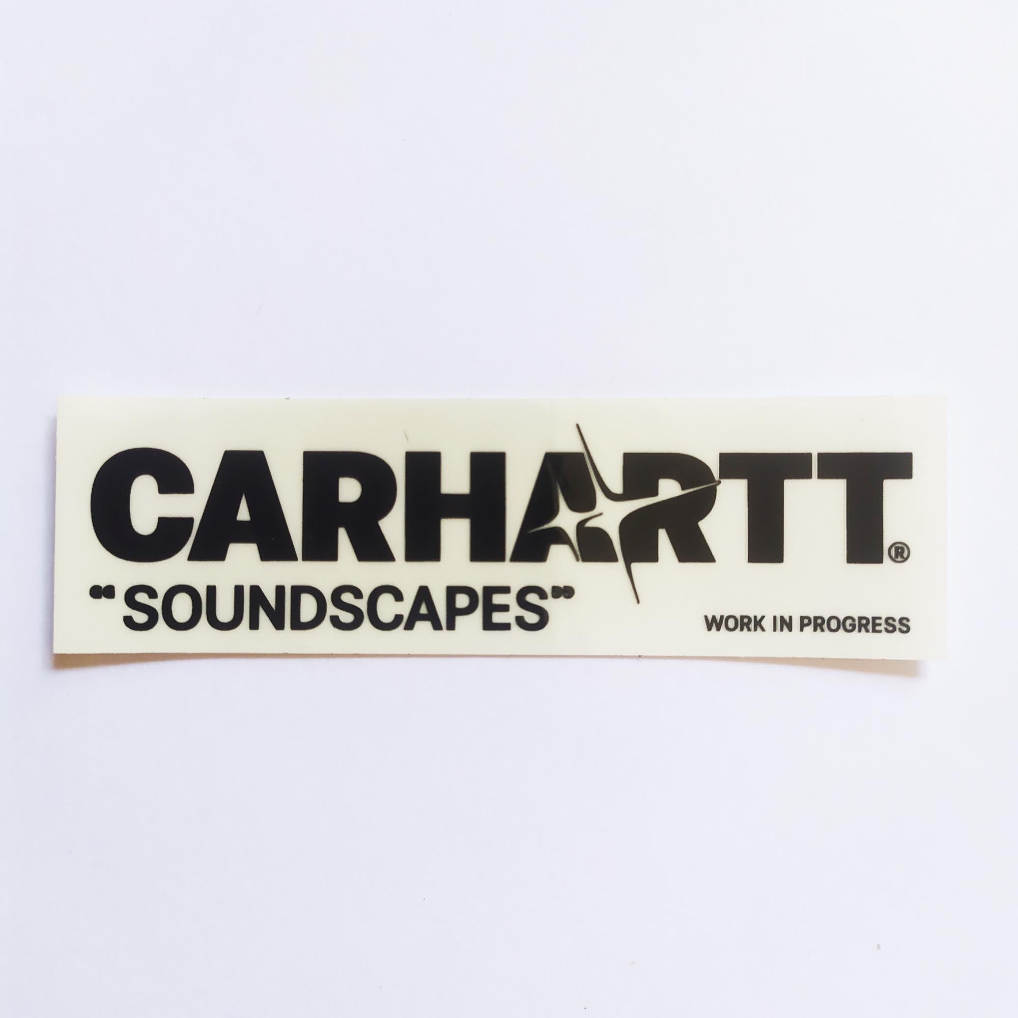 Carhartt Work in Progress Skate Sticker - Soundscapes