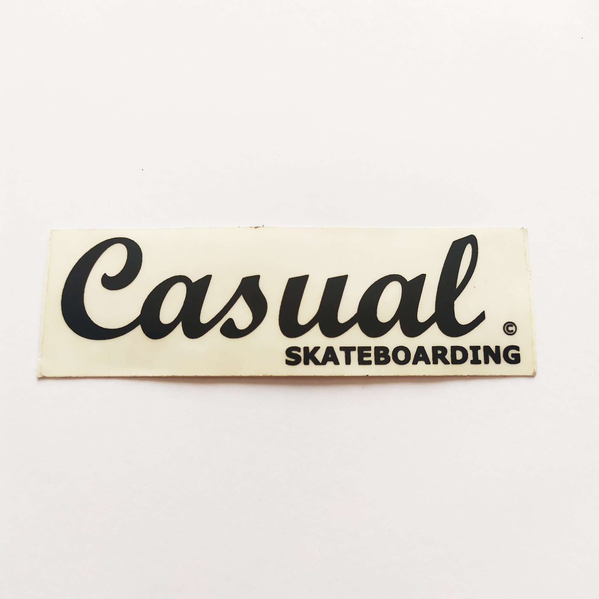 Casual Skateboarding Skateboard Sticker - SkateboardStickers.com