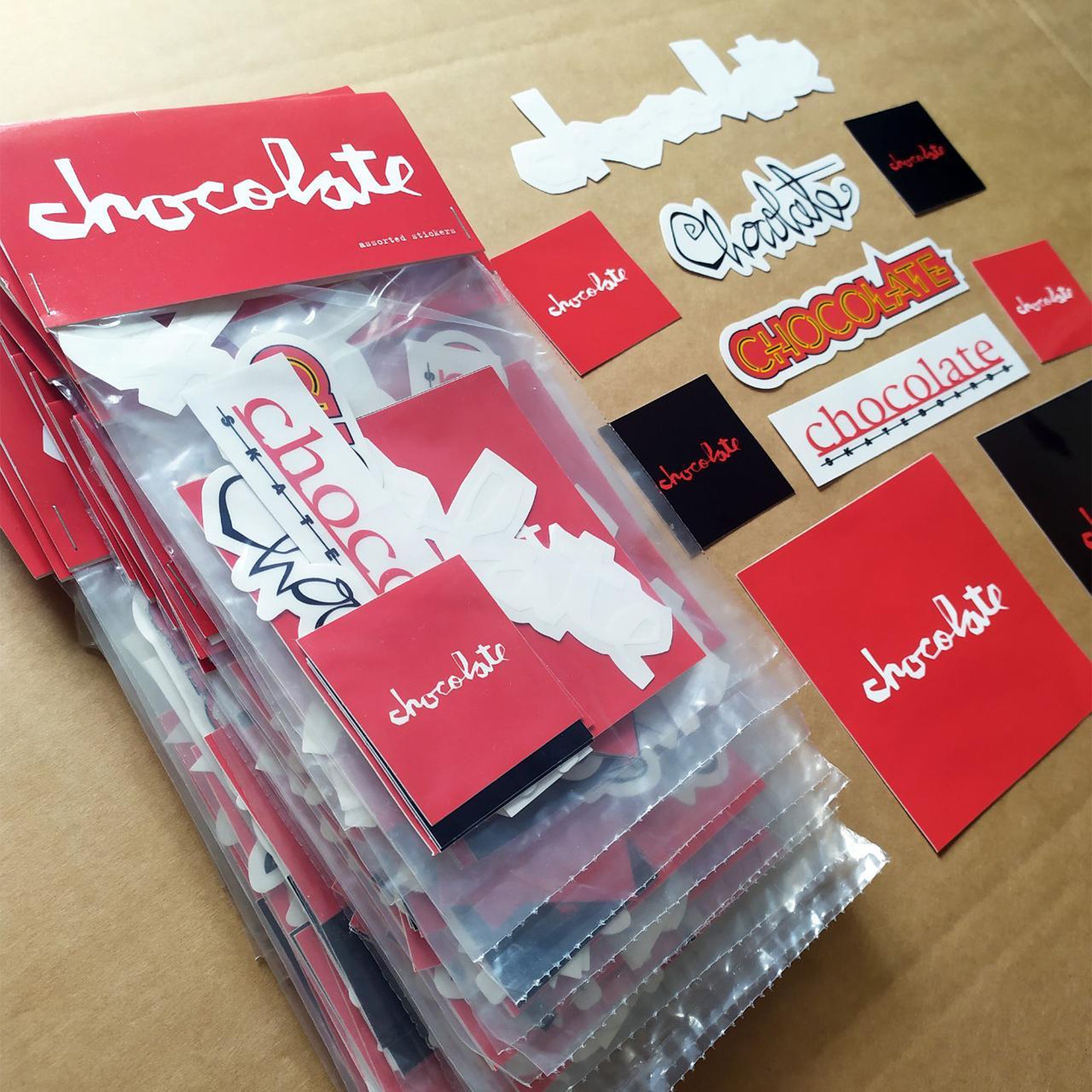 Chocolate Skateboards - Heritage Sticker Pack - 10 Stickers