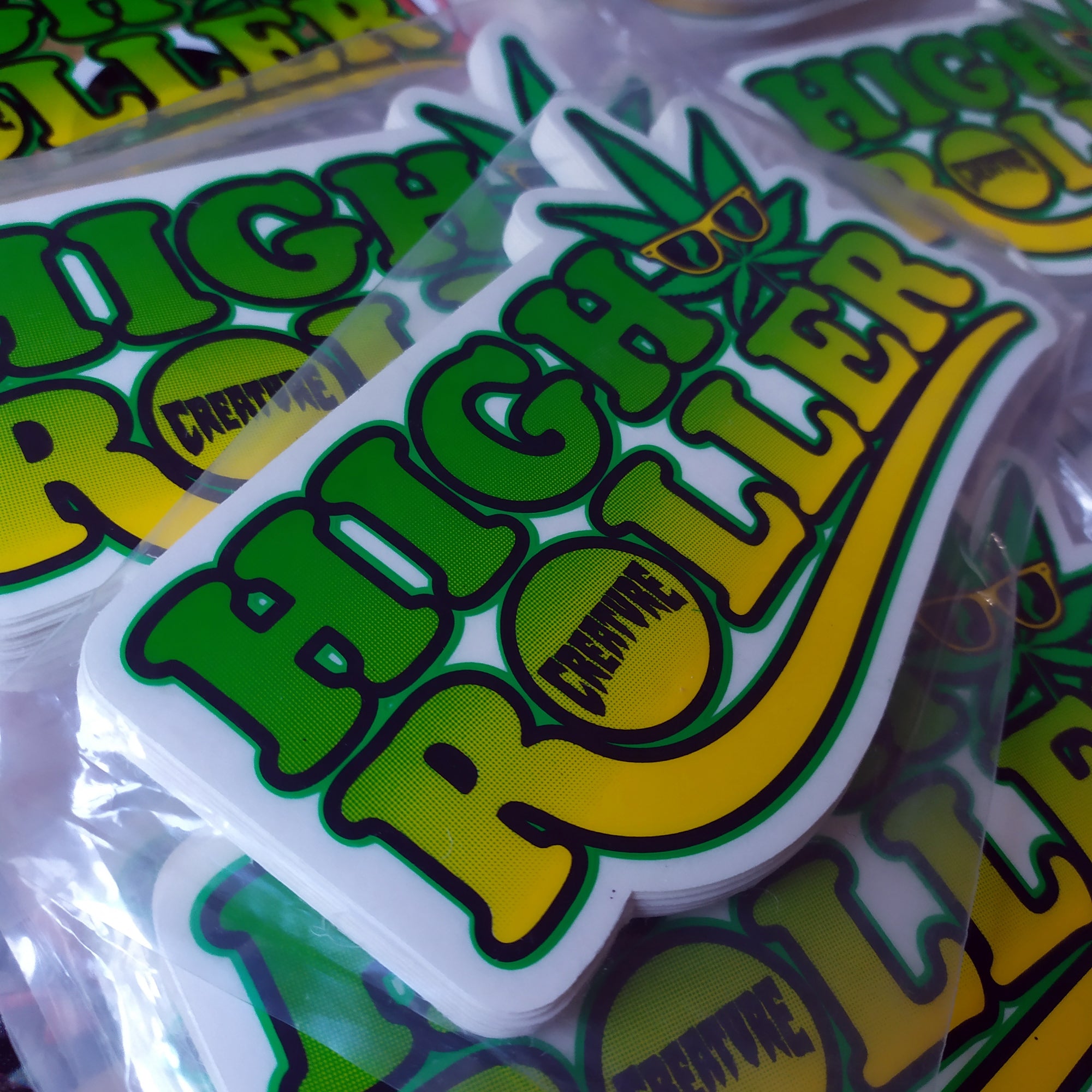 Creature Skateboards - 25 x High Roller Stickers Pack Bundle SEALED - SkateboardStickers.com