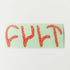 Cult Bikes BMX Sticker - Red - SkateboardStickers.com