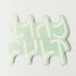 Cult Bikes BMX Sticker - White Double Logo - SkateboardStickers.com