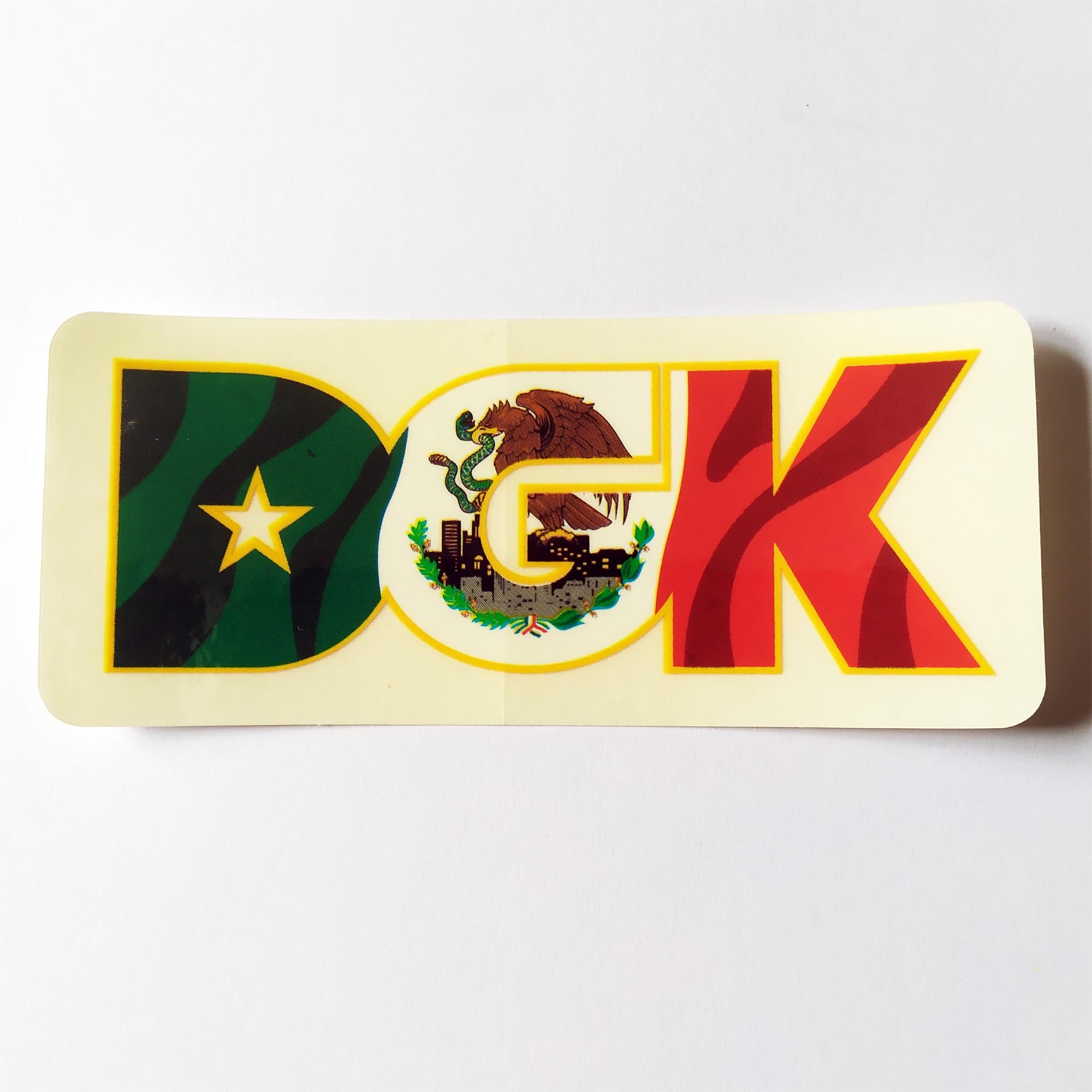 DGK "Bandera" Skate Sticker - SkateboardStickers.com
