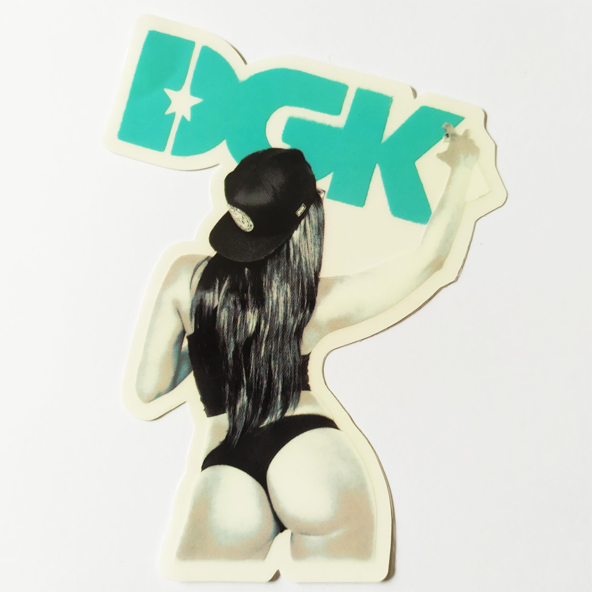DGK "Get Up" Skate Sticker - SkateboardStickers.com