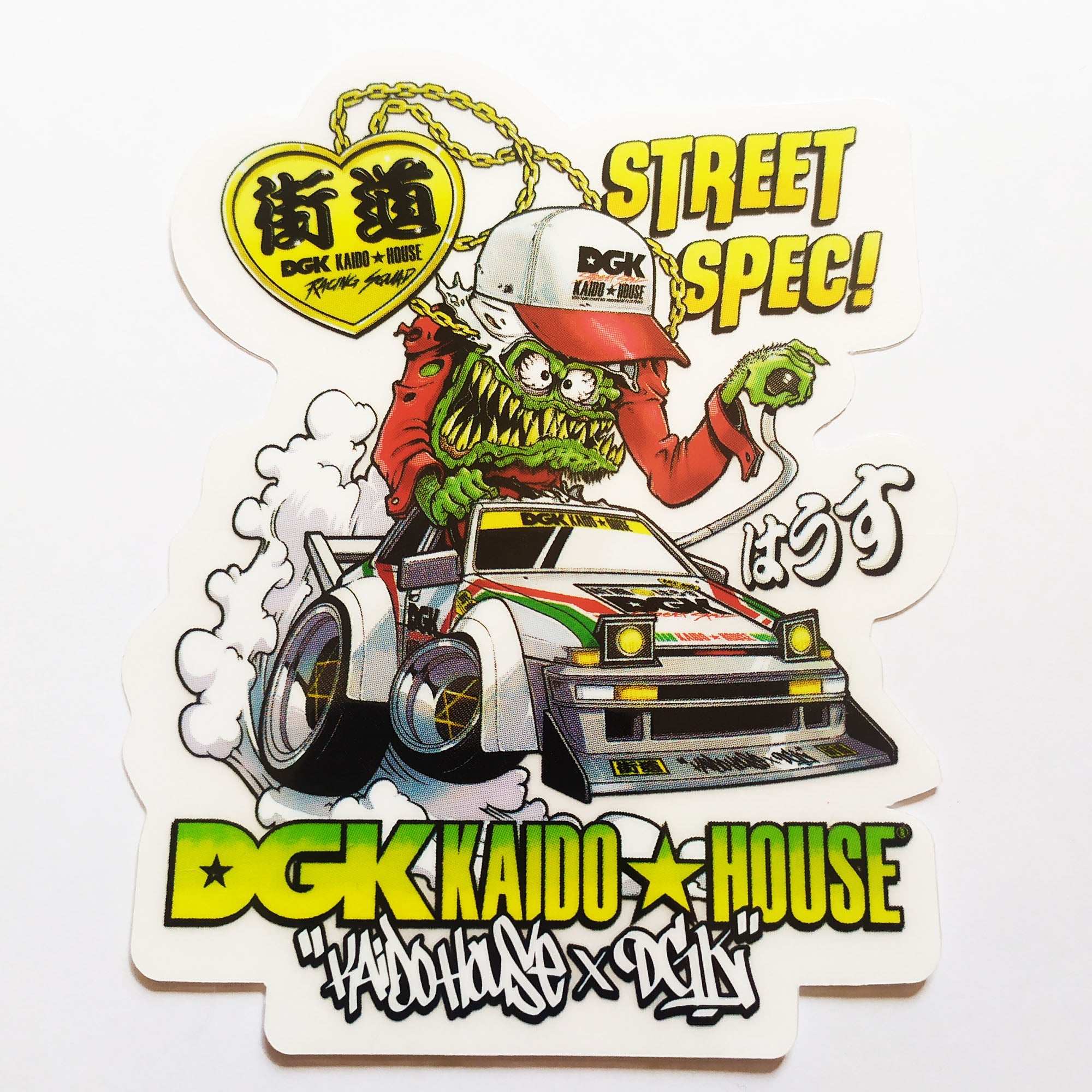 DGK x Kaido House 'Wide Open' Sticker