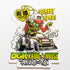 DGK x Kaido House 'Wide Open' Sticker