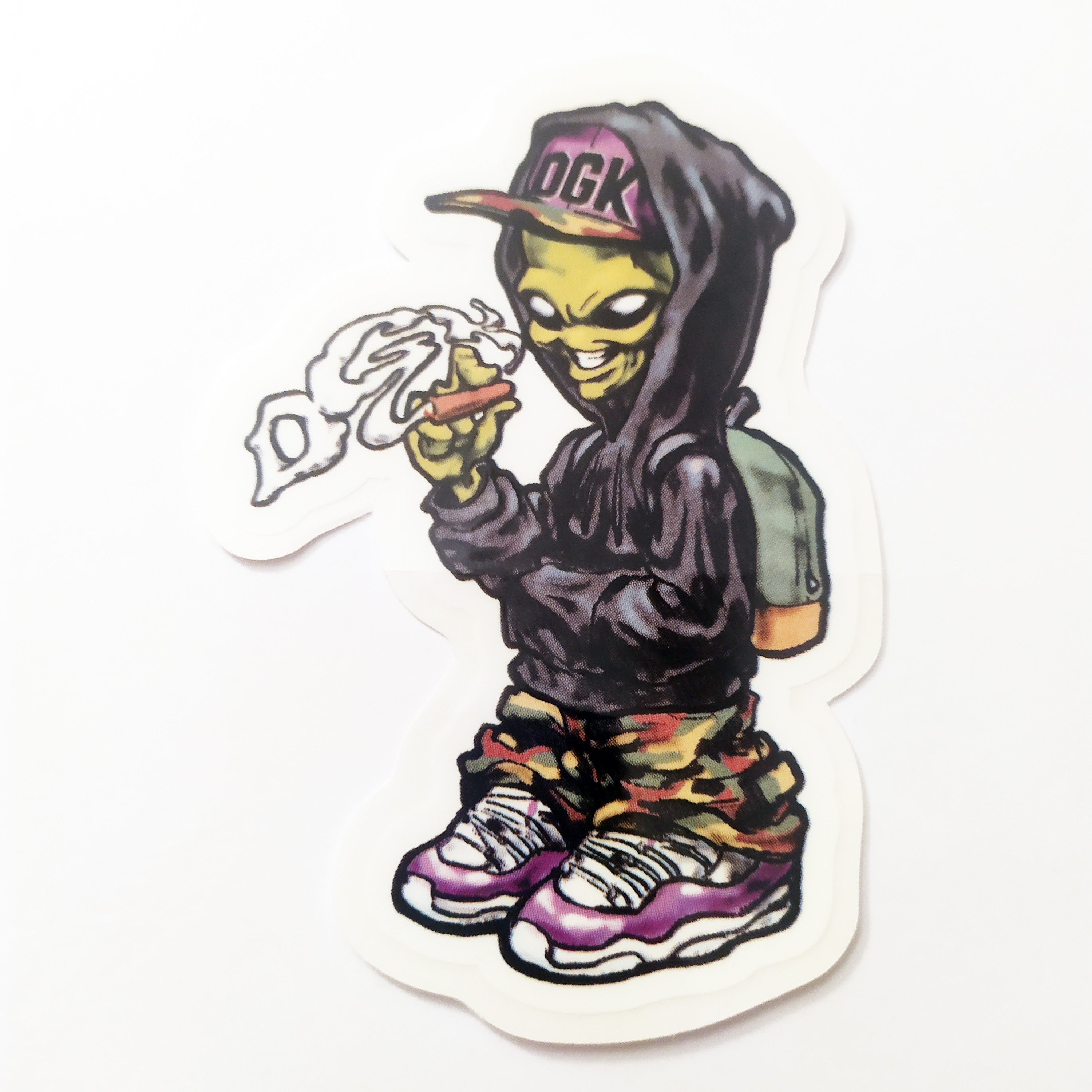 DGK Skate Sticker - Martian