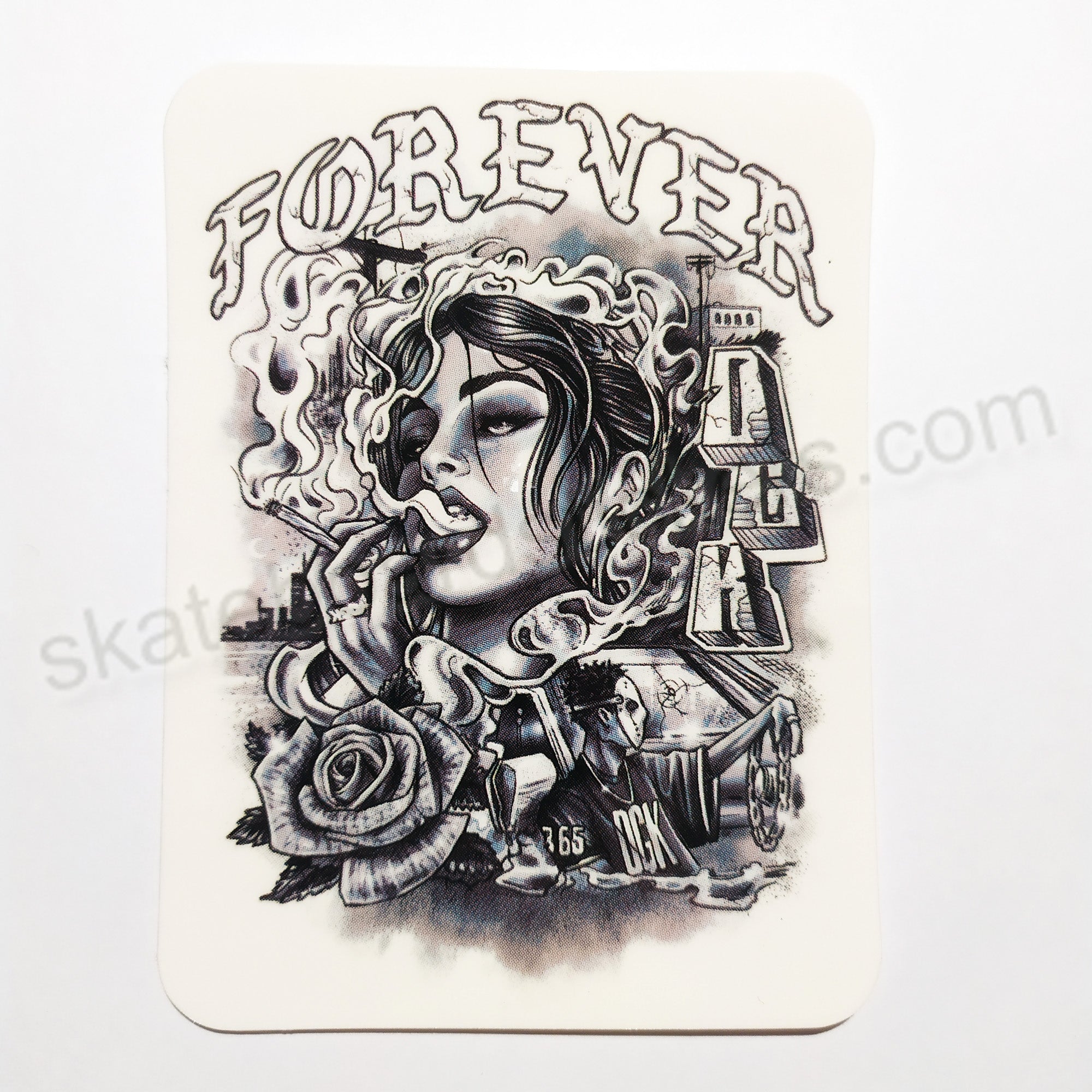 DGK "Nuestra" Skateboard Sticker - SkateboardStickers.com