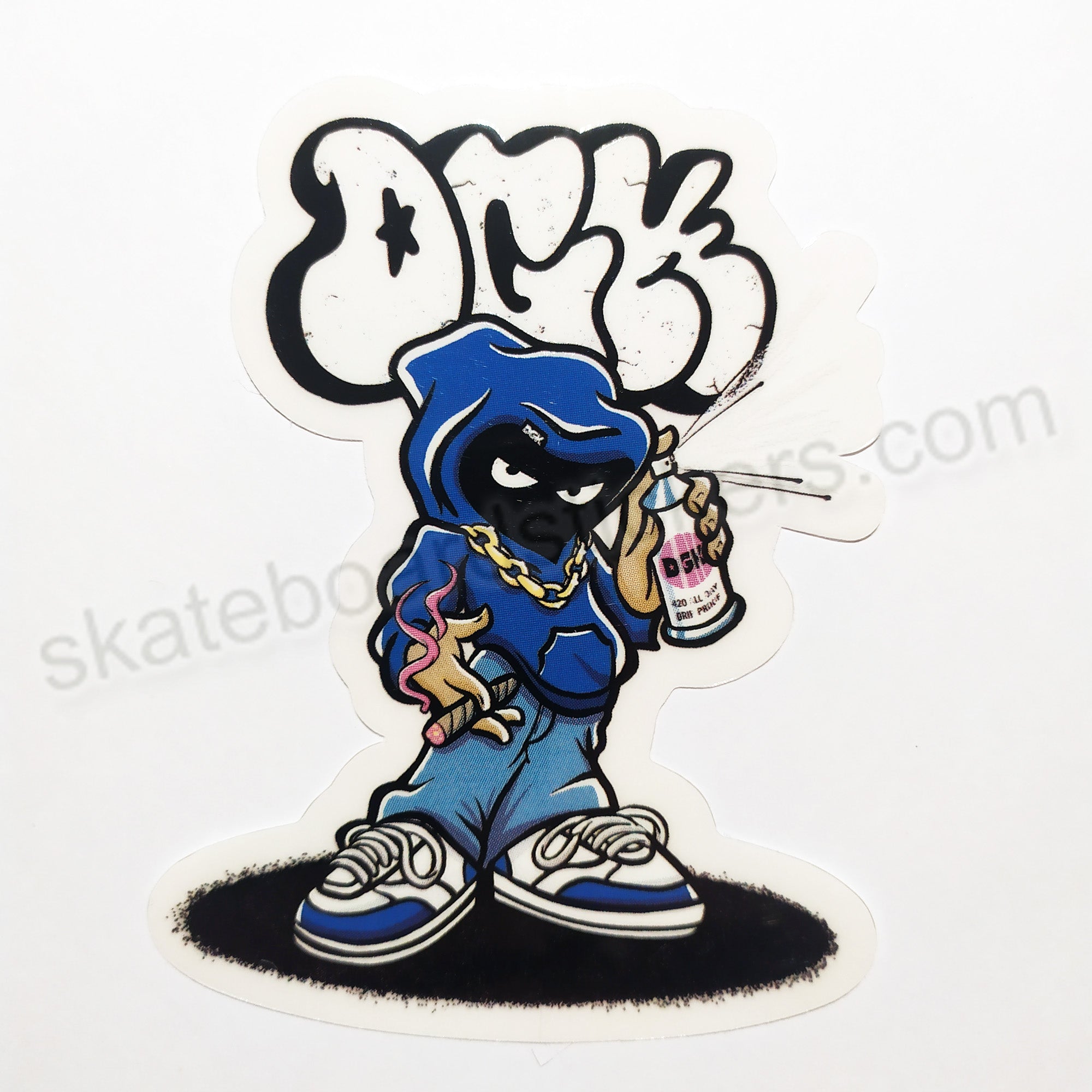 DGK "Menace" Skateboard Sticker - SkateboardStickers.com